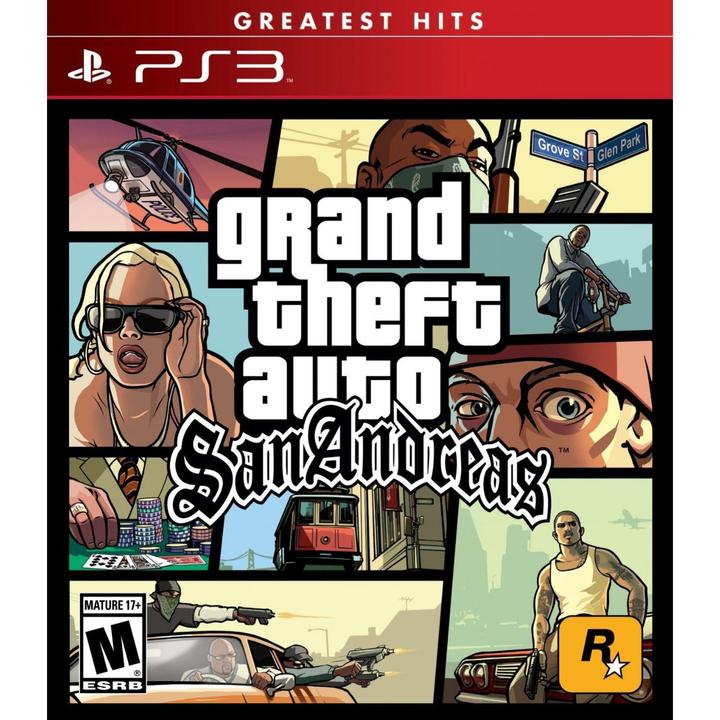 Actual product image Rockstar Take-Two Interactive Grand Theft Auto: San Andreas Standard English PlayStation 3 (PS3, EN)