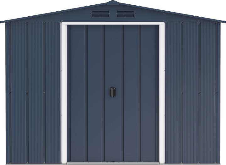 Produktbild Tepro Gerätehaus Eco 8x6, anthrazit/weiss