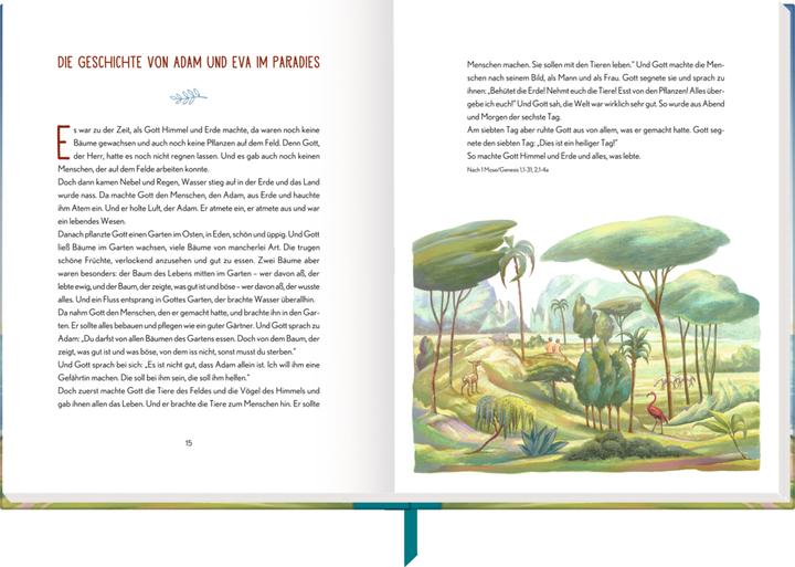 Produktbild Die grosse Kinderbibel (Deutsch, Dietrich Steinwede, Wasyl Bagdaschwili, 2018)
