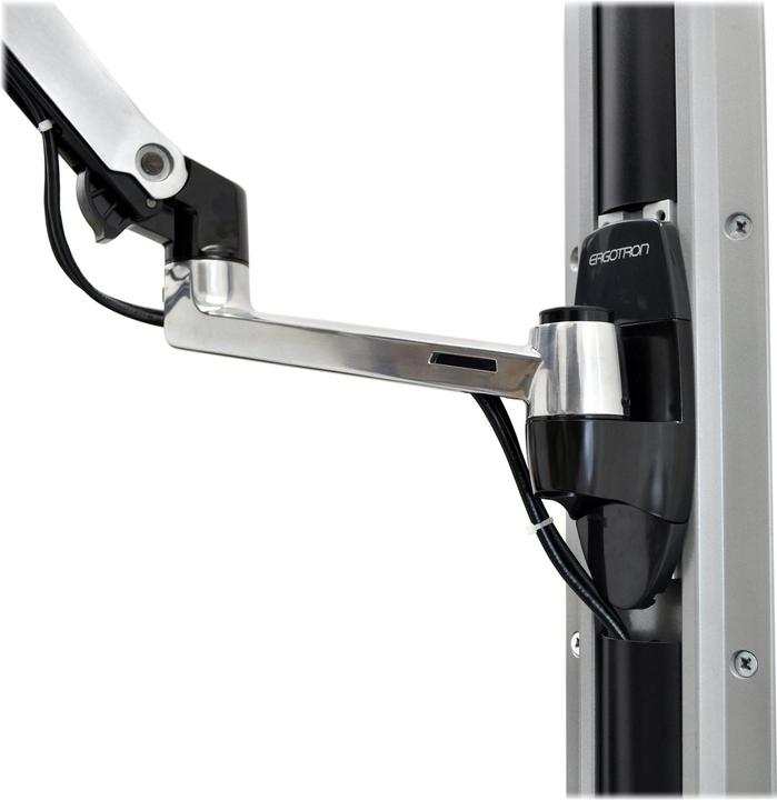 Produktbild Ergotron LX Wall Mount System with Small CPU Holder - Befestigungskit (CPU-Halter, Mausha (Wand, 32.01")