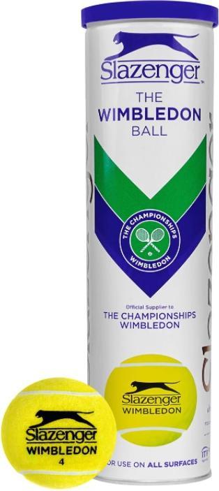 Produktbild Slazenger Tennisbälle WIMBLEDON 4 Dosen