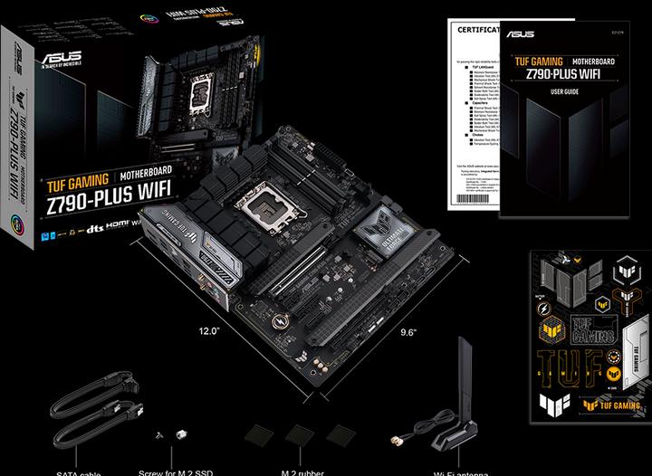 Produktbild ASUS TUF GAMING Z790-PLUS WIFI (LGA 1700, Intel Z790, ATX)