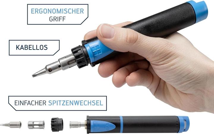 Actual product image Kurtz Ersa Independent 75 gas soldering iron