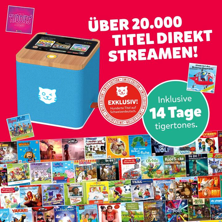 Produktbild Tigermedia tigerbox TOUCH PLUS (blau) - Swiss-Edition (Deutsch)