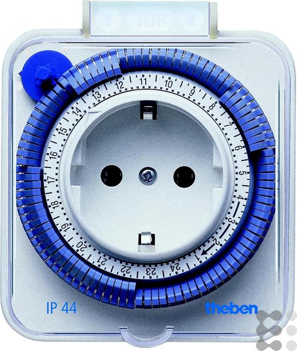 Actual product image Theben Plug-In Time Switches, 026, IP44 (CEE 7/3)