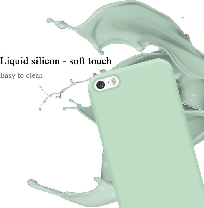 Immagine prodotto Cadorabo Copertura della cassa del silicone liquido TPU (Apple iPhone 5)