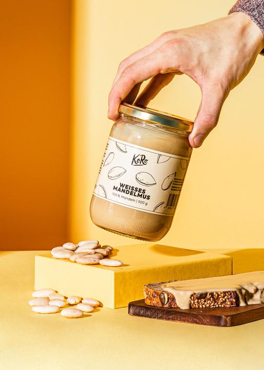 Produktbild KoRo Mandelmus Weiss (500 g)