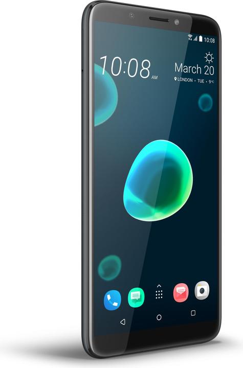 Produktbild HTC Desire 12+ (32 GB, Cool Black, 6", Dual SIM + SD, 13 Mpx, 4G)