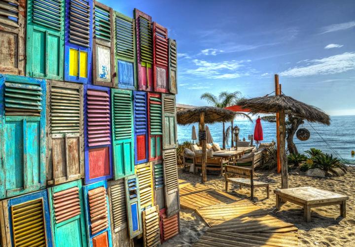 Produktbild Grafika Kids Puzzle 204 pieces Windows on Paradise (204 Teile)