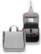 Produktbild reisenthel toiletbag herringbone grey (3 l)