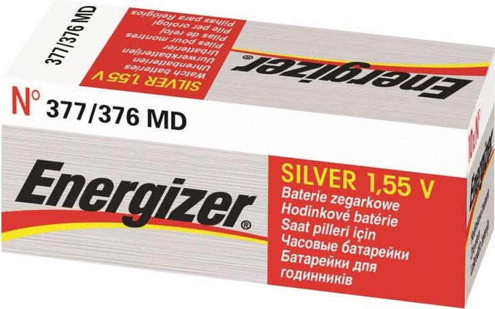 Produktbild Energizer Silver Oxide 377/376 (1 Stk., SR66, 24 mAh)