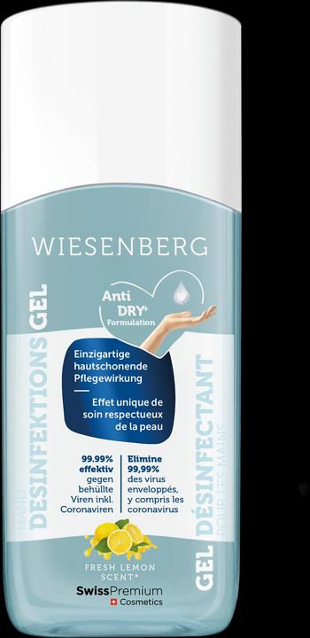 Produktbild Wiesenberg Hand Desinfektionsgel Fresh Lemon Gel (50 ml)