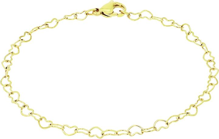 Produktbild Amor Armschmuck für Damen, Edelstahl | Herz (19 cm, Edelstahl)