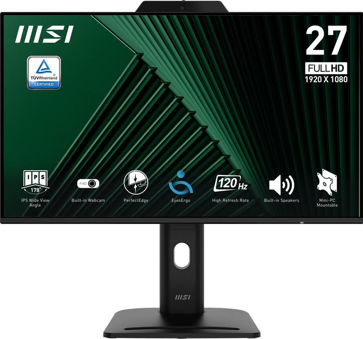 Actual product image MSI PRO MP272PMG 69cm (27") IPS FHD 120Hz 4ms (1920 x 1080 pixels, 27")