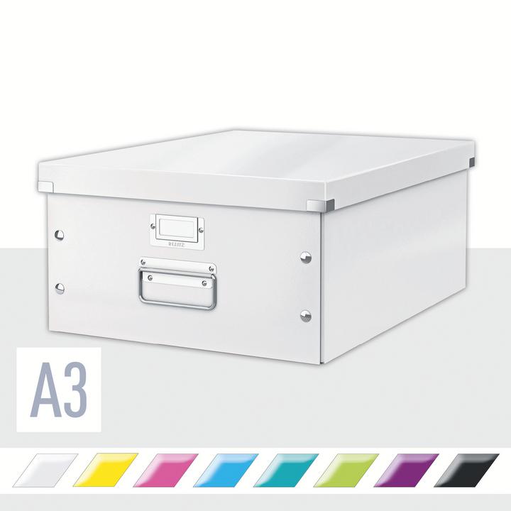 Actual product image Leitz WOW Click & Store storage box (A3)