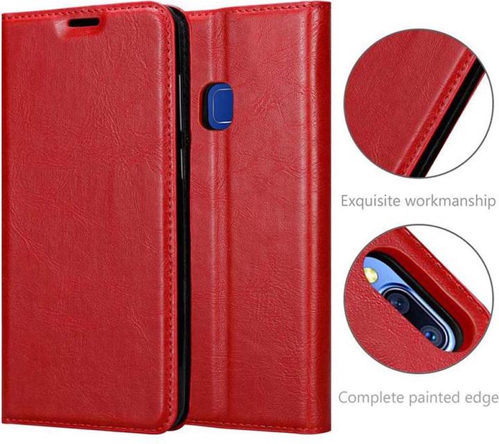 Actual product image Cadorabo Book Invisible Magnet Cover (Vivo V11i)