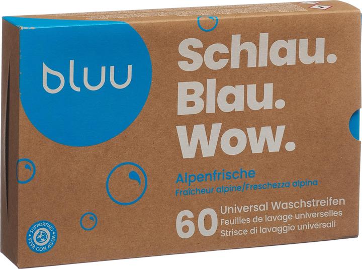 Produktbild bluu Universal Waschstreifen (60 Waschgänge, Tücher)