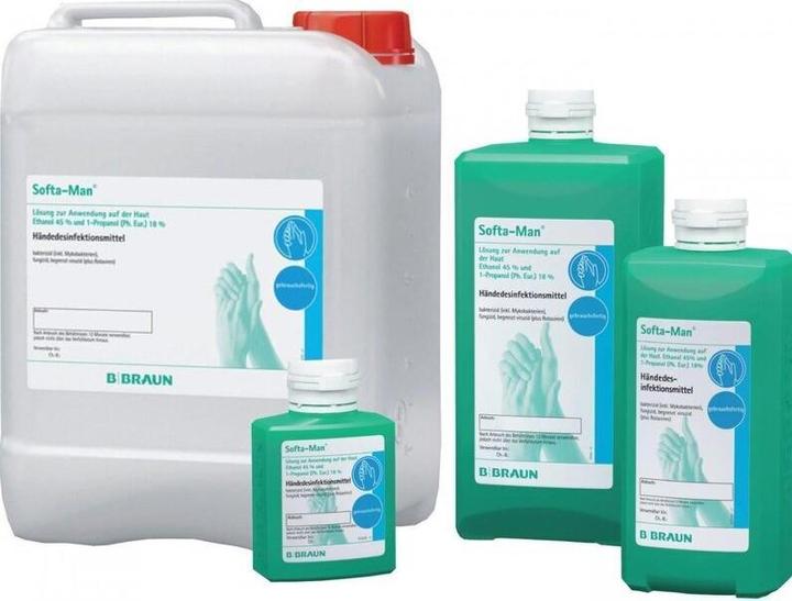 Produktbild B.Braun BRAUN Softa-Man Händedesinfektionsmittel, 500 ml Lösung (500 ml)