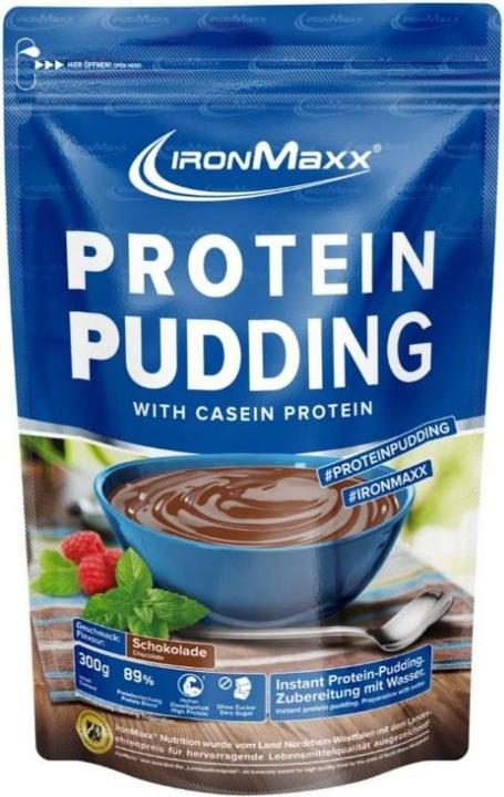 Image du produit IronMaxx Pudding aux protéines (Chocolat, 1 pcs, 300 g)
