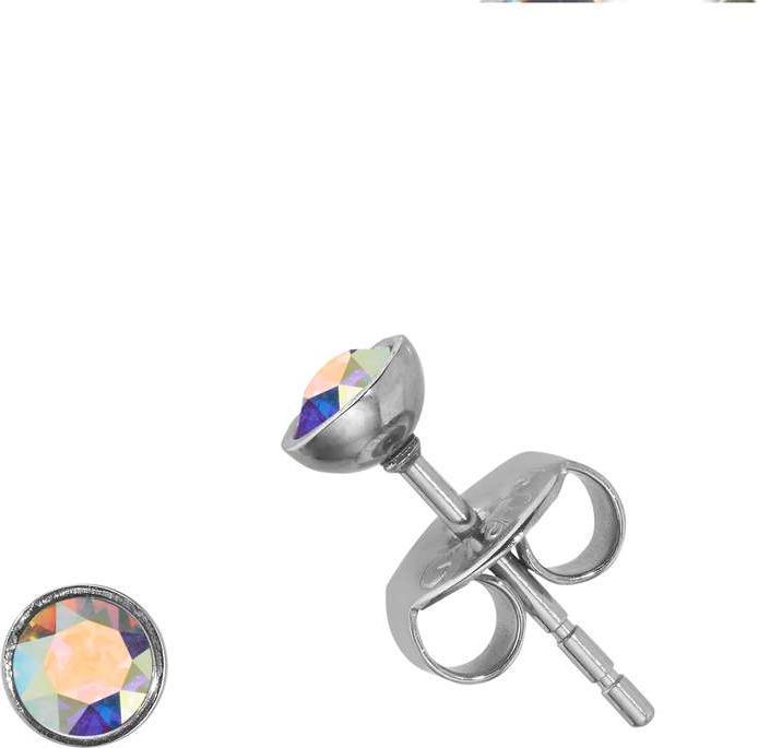 Image du produit Bijouteria Clous d'oreille (Acier inoxydable, Cristallin, PVC)