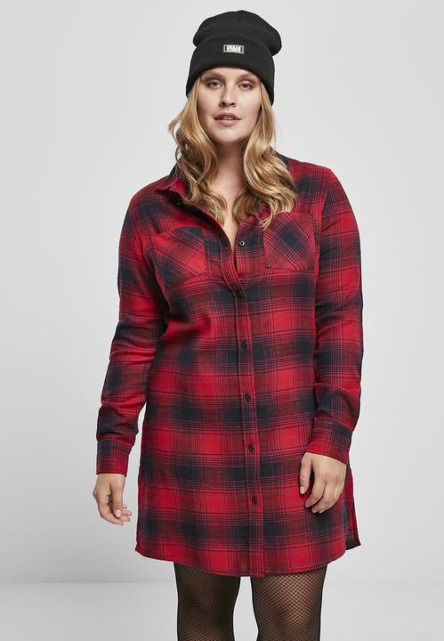 Produktbild Urban Classics Ladies Check Shirt Dress (4XL)