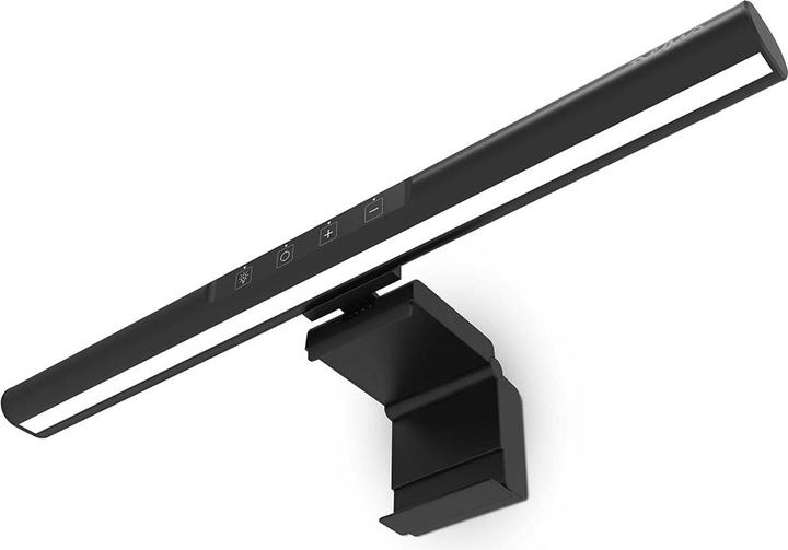 Produktbild Nedis Monitor-Lichtleiste | 40 cm | Dimmbar | LED | Berührungssteuerung | ABS / Aluminium