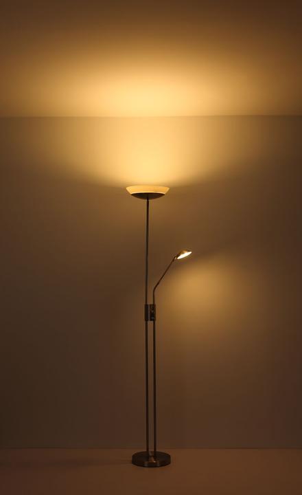 Actual product image Globo Ceiling Floodlight Metal Matt Nickel, 1xled