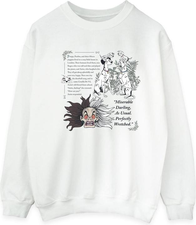 Immagine prodotto Disney 101 Dalmatians Miserable Darling Felpa Uomo (XL)