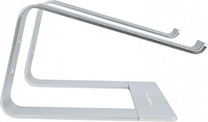 Actual product image StarTech com Laptop Stand for Desk, Supports 5kg/11lb, Aluminum, Silver, Ergonomic Laptop Riser,...