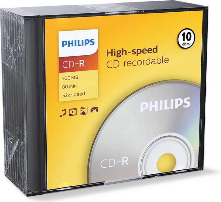 Actual product image Philips Cd-R (10 x)