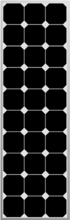DC Solar Solar module CS-100 / SPR110 (110 W, 7 kg)