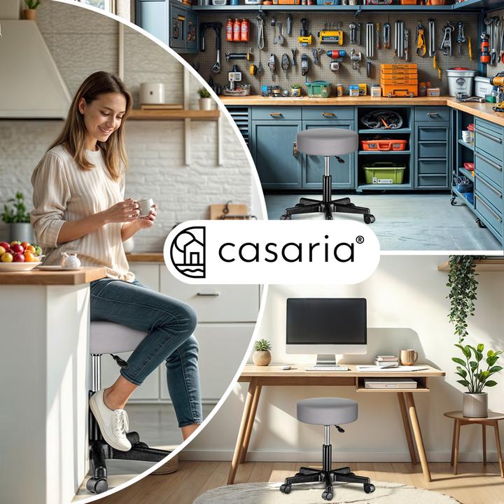 Actual product image Casaria Swivel Stool
