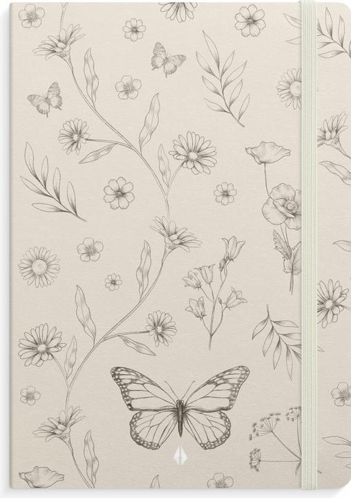 Burde Notizbuch Deluxe A5 Butterfly (A5, Liniert)