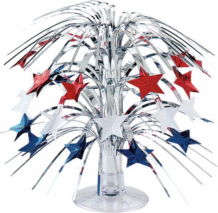 Actual product image Amscan US American Mini Stars Cascade Table Decoration