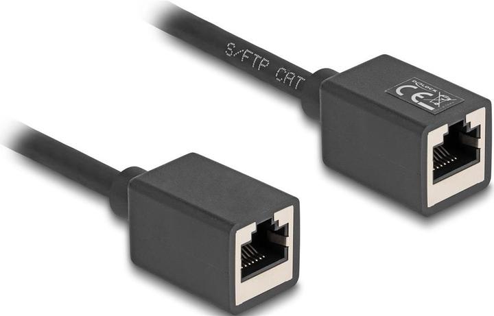 Image du produit Delock Câble d'extension réseau femelle RJ45 vers R (S/FTP, CAT6a, 7.50 m)