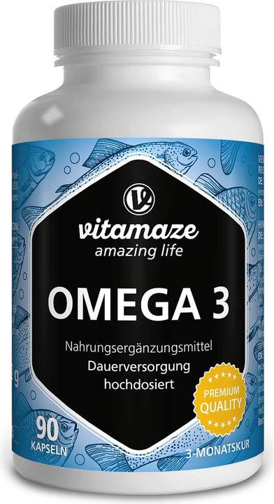 Produktbild Vitamaze Omega3 90 Kapseln (90 Stück, Kapseln, 121 g)