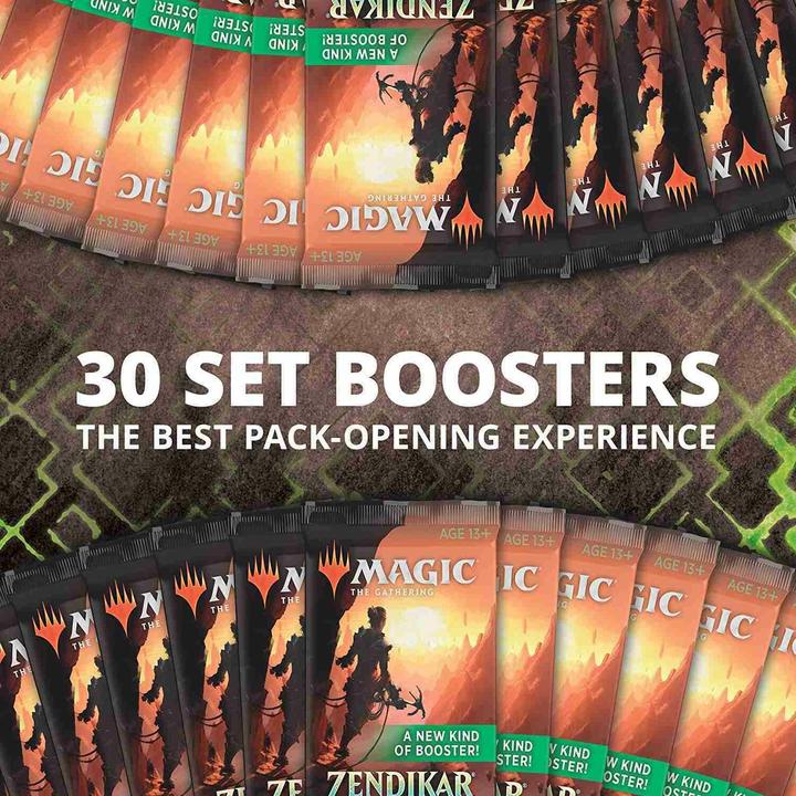 Produktbild Magic the Gathering Zendikar Rising - Set Booster Display EN (Englisch, Booster Display)