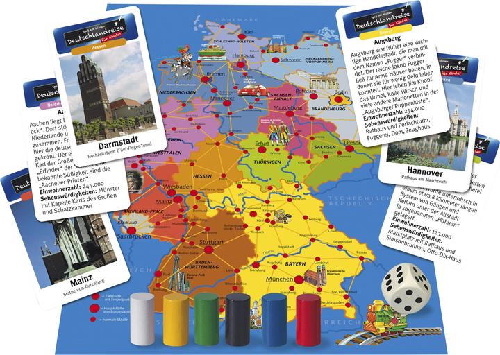 Produktbild Noris Quer durch Deutschland (Deutsch)