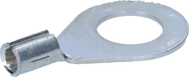 Produktbild Kalitec 10 Stück Lötkabelschuhe Ringform 4-6 mm² M6 Messing verzinnt DIN 64211