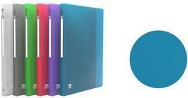 Actual product image Elba Ring binder hawai, DIN A4, colourless-translucent, 4-ring PP 0,5 mm, tear mechanism, filling (A4, 20 mm)