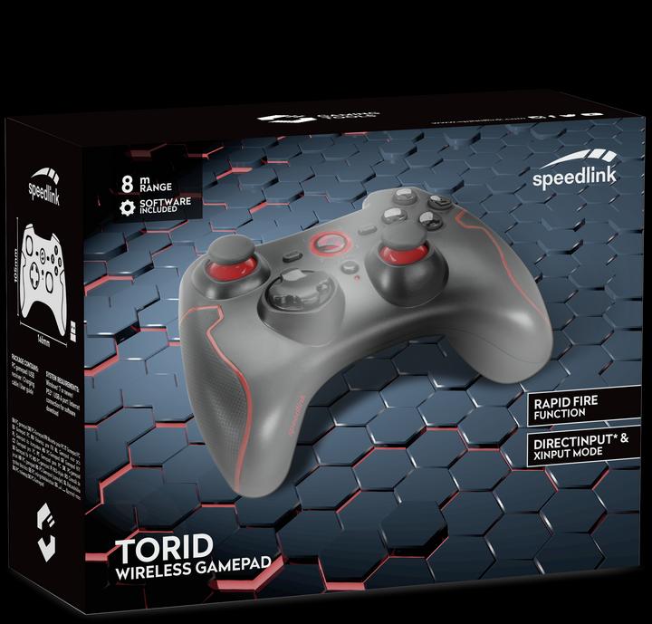 Image du produit Speedlink Torid Gamepad sans fil (PC, PS3)