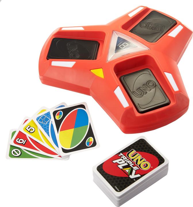 Immagine prodotto Mattel Games Uno Triple Play (Multilingue)