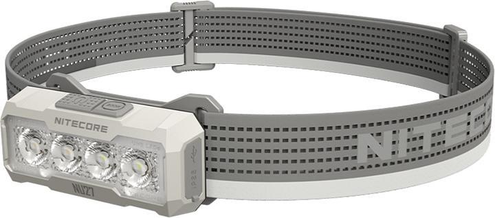 Actual product image Nitecore NU27 Ultra Lightweight Outdoor Headlamp Alpine White (600 lm)