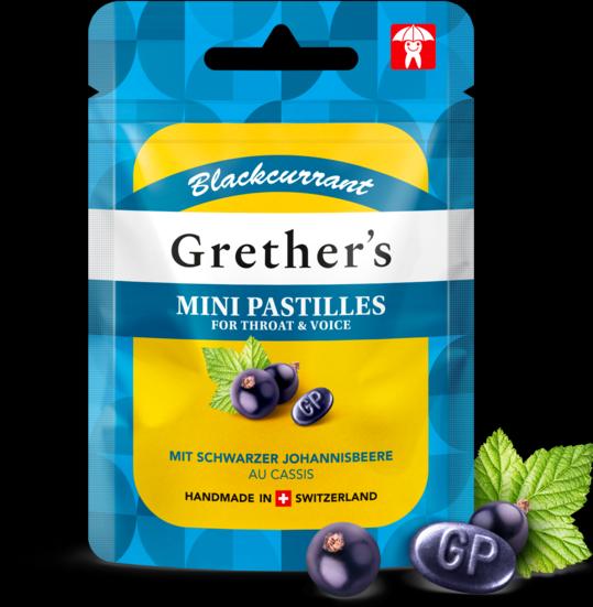 Immagine prodotto Grethers Pastiglie di ribes nero Pastiglie (1 pz., 30 g)
