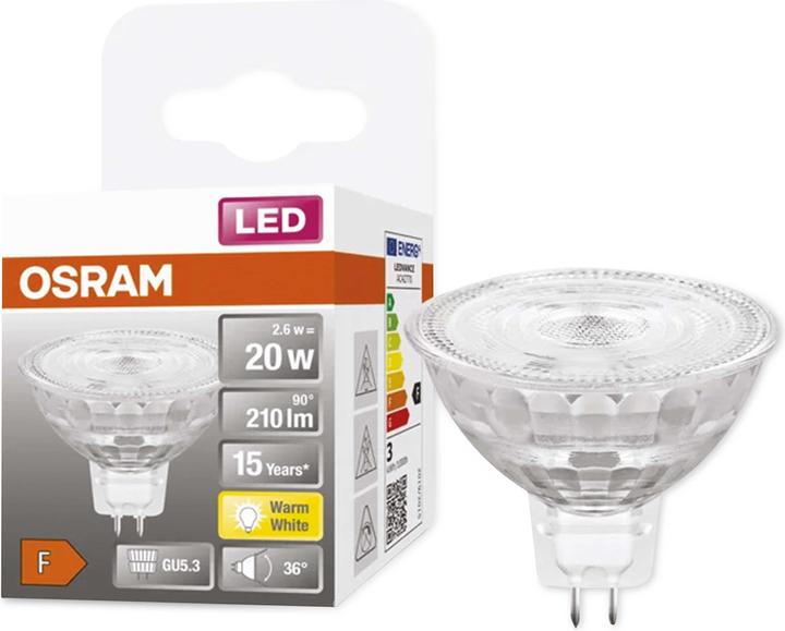 Actual product image Osram Led Star Mr16 (GU5.3, 2.90 W, 210 lm, 1 x, F)