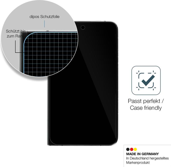 Actual product image Dipos Anti-Shock Screen Protector Clear (1 Piece, Google Pixel Fold)