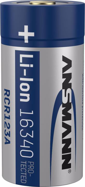 Actual product image Ansmann Battery 16340 850mAh 1 pc. (1 pcs., C, 850 mAh)