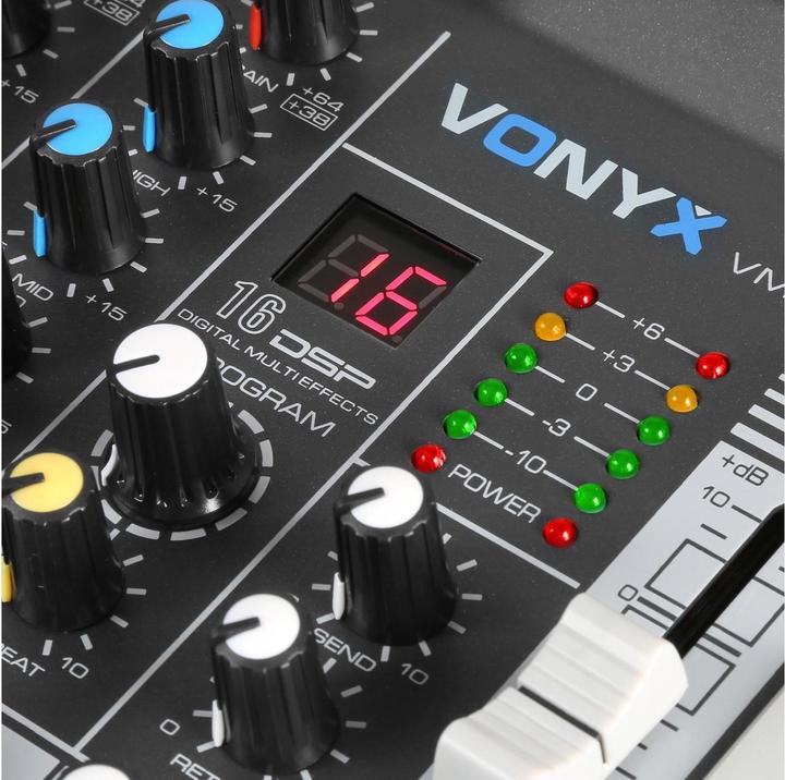 Image du produit Vonyx Mélangeur VMM-K802 (Studio et mixeur live)