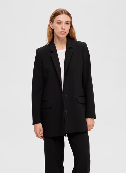 Image du produit Selected Femme Long blazer à une rangée de boutons (44)
