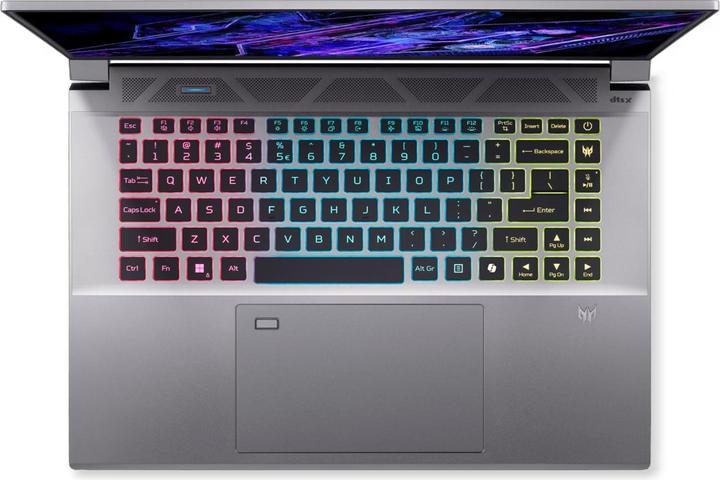 Actual product image Acer Predator Triton Neo 16 Pro Gaming PTN16-51 Silber (16", Intel Core Ultra 7 155H, 32 GB, 2000 GB, DE)